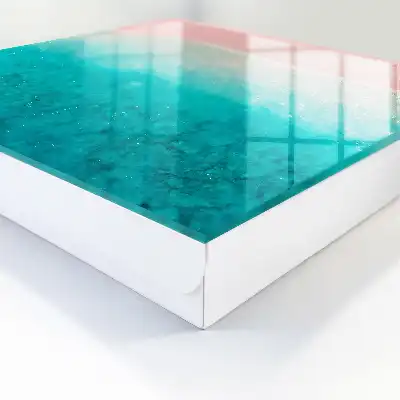 Tableau Plage de rêve avec une mer turquoise