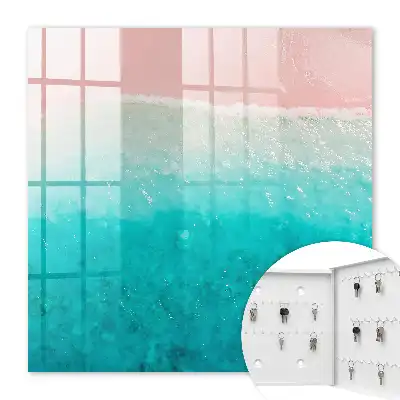 Tableau Plage de rêve avec une mer turquoise
