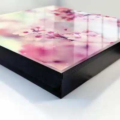 Charme floral sur fond lumineux