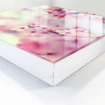 Charme floral sur fond lumineux