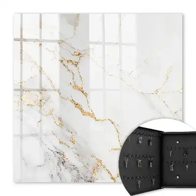 Papier peint motif marbré gris et blanc