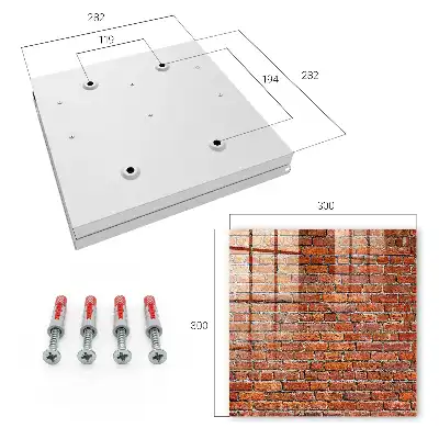 Mur de briques aux teintes chaudes