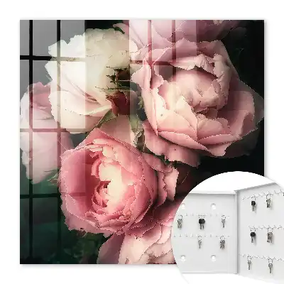 Charme floral sur fond sombre