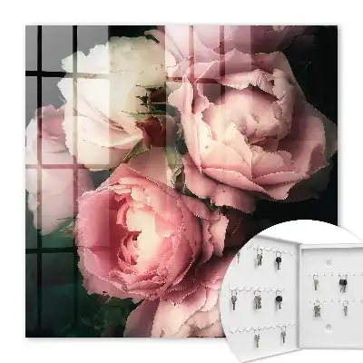 Charme floral sur fond sombre