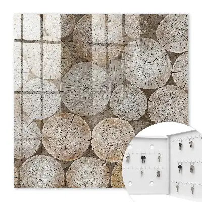 Cercles en bois à motifs harmonieux