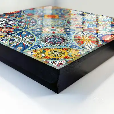 Une mosaïque colorée d'intensité