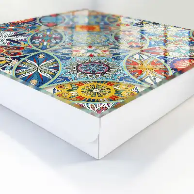 Une mosaïque colorée d'intensité