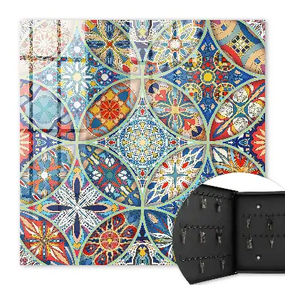 Une mosaïque colorée d'intensité