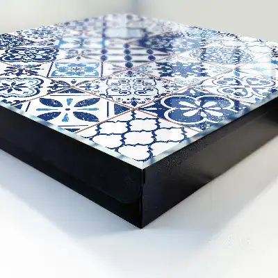 Carreaux bleus aux motifs uniques