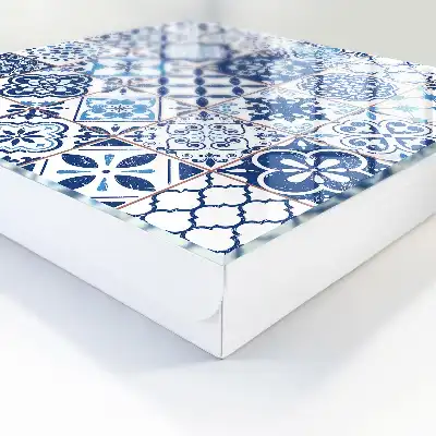 Carreaux bleus aux motifs uniques