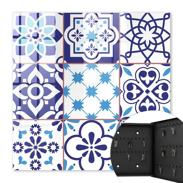 Motifs géométriques en forme d'étoile