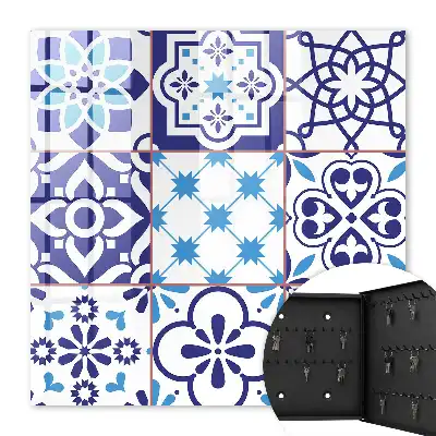 Motifs géométriques en forme d'étoile