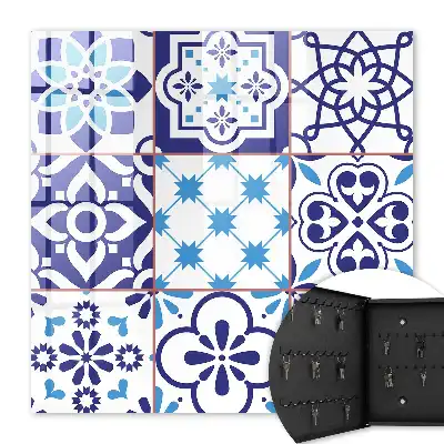 Motifs géométriques en forme d'étoile