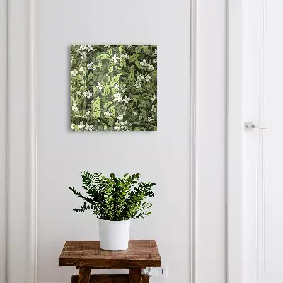 Motif végétal plein de vie