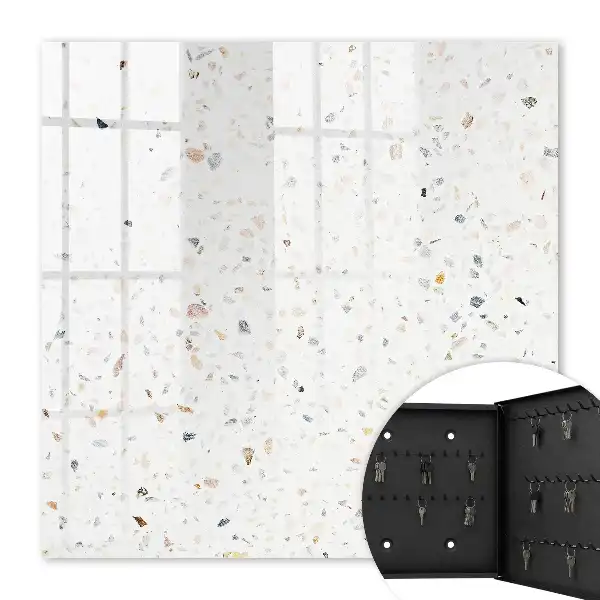Lampe en terrazzo lumineux effet frais