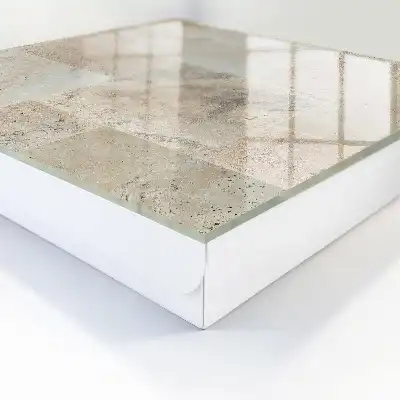 Carreaux de marbre aux motifs naturels