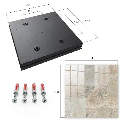 Carreaux de marbre aux motifs naturels
