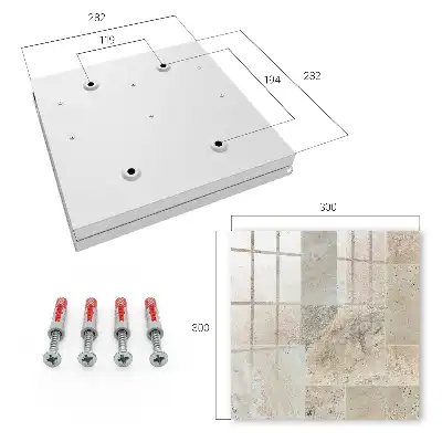 Carreaux de marbre aux motifs naturels