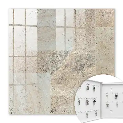 Carreaux de marbre aux motifs naturels