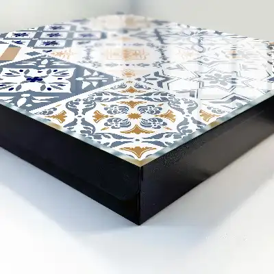 Motifs de carreaux aux couleurs classiques
