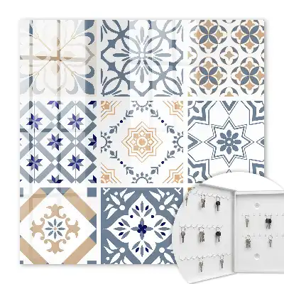 Motifs de carreaux aux couleurs classiques