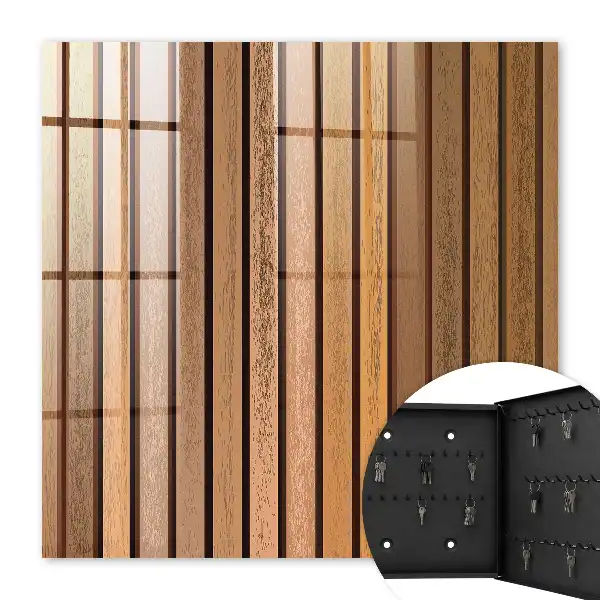 Lignes décoratives dans les tons beige et brun