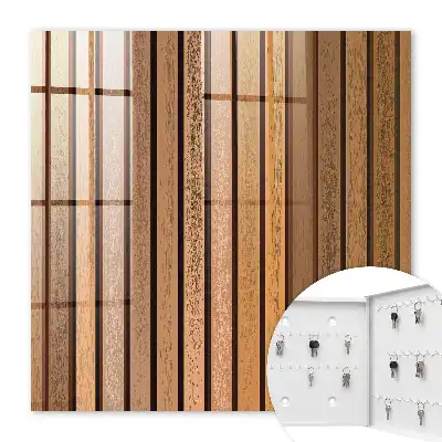Lignes décoratives dans les tons beige et brun