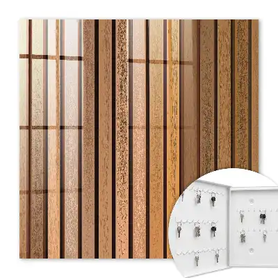 Lignes décoratives dans les tons beige et brun