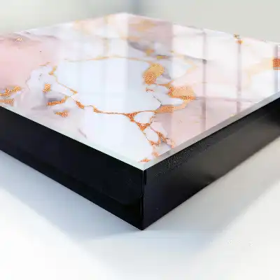 Motifs abstraits en marbre