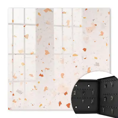 Une élégante mosaïque aux couleurs chaudes