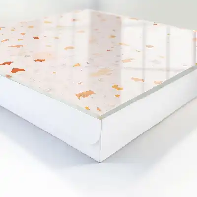 Une élégante mosaïque aux couleurs chaudes