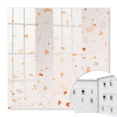 Une élégante mosaïque aux couleurs chaudes