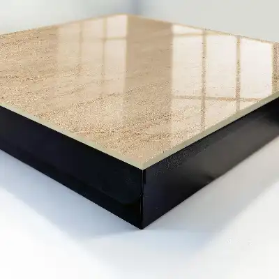 Marbre beige effet pierre