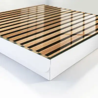 Ceinture à rayures verticales