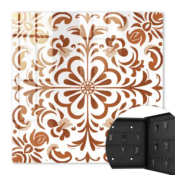 Motif ornemental floral
