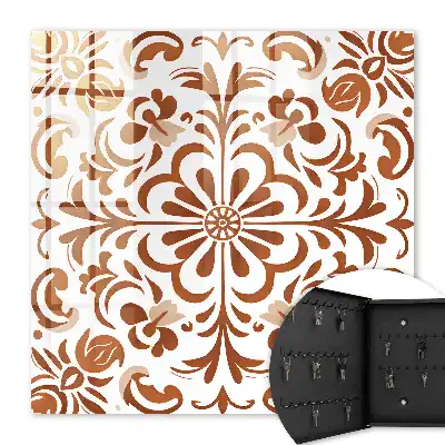 Motif ornemental floral