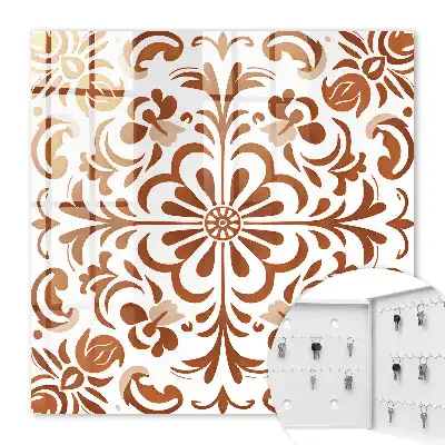 Motif ornemental floral
