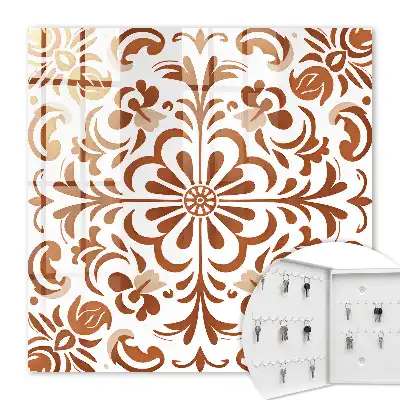 Motif ornemental floral