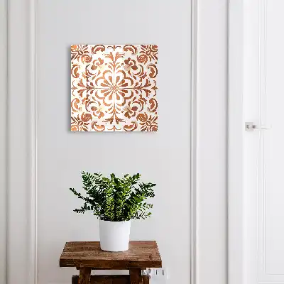 Motif ornemental floral
