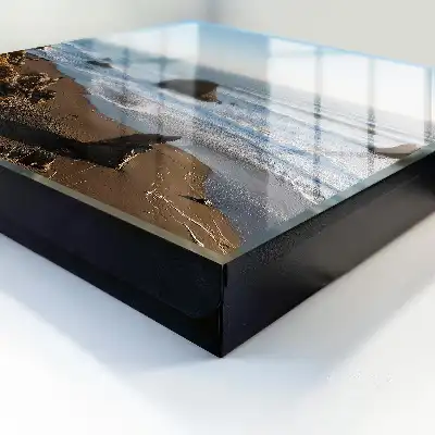 Tableau paysage marin avec océan bleu
