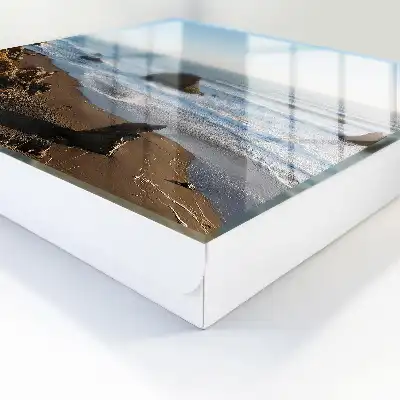 Tableau paysage marin avec océan bleu