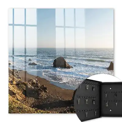 Tableau paysage marin avec océan bleu