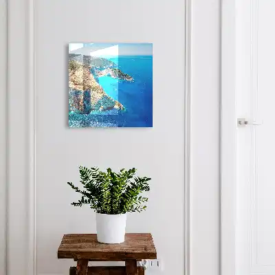 La Côte d'Azur au bord de la mer