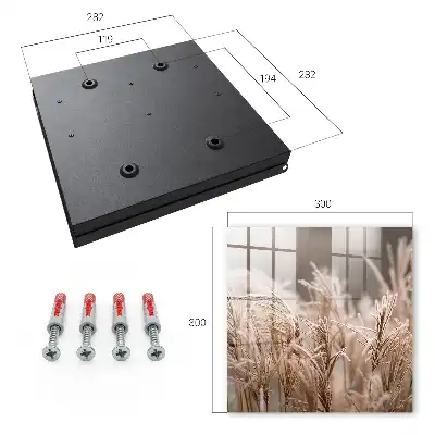 Herbe givrée aux teintes chaudes