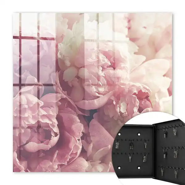 Pivoines rose crème