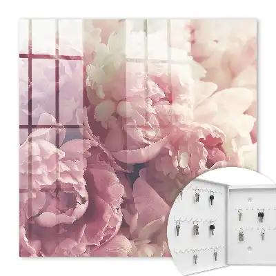 Pivoines rose crème