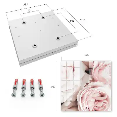 Nuances pastel de rose