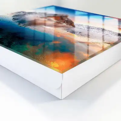 Harmonie des montagnes sous la lumière du soleil