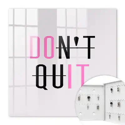 Une typographie motivante aux couleurs contrastées