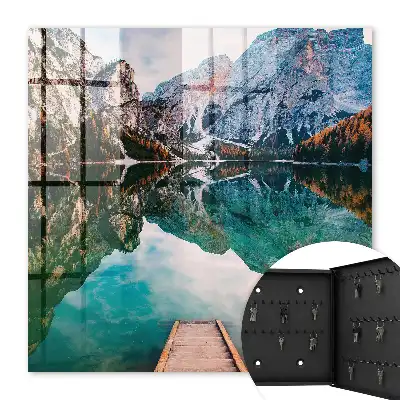 Paysage de montagne aux couleurs vives